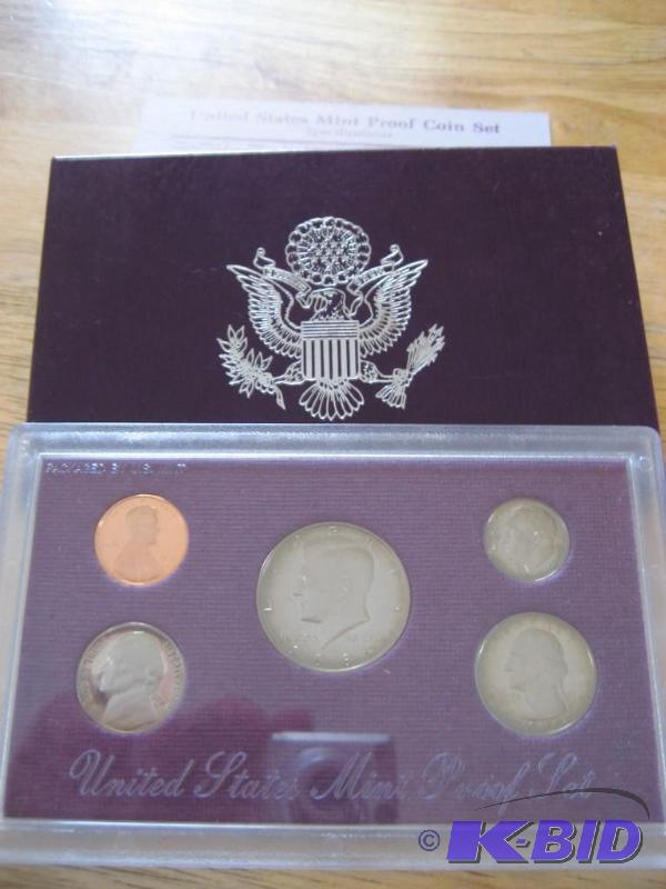 1989 US MINT PROOF SET # 60