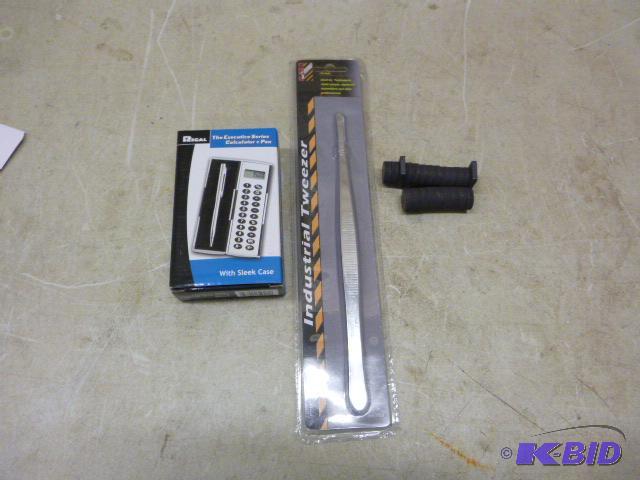 lot 103 image: Tweezers, Magnets, Pen Calculator...