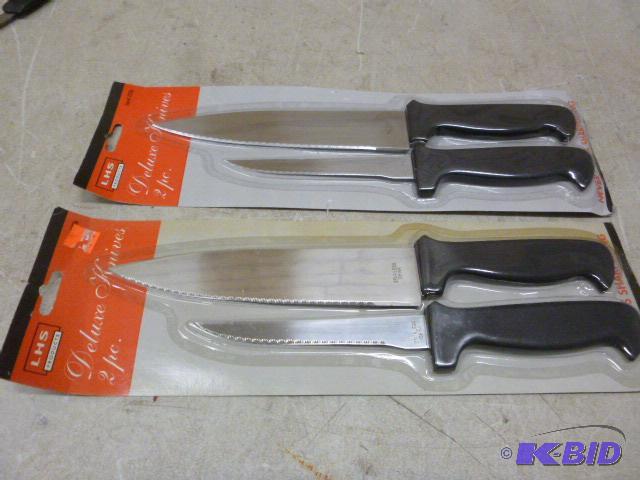 lot 118 image: Two Sets of 2 Kitchen Knives...