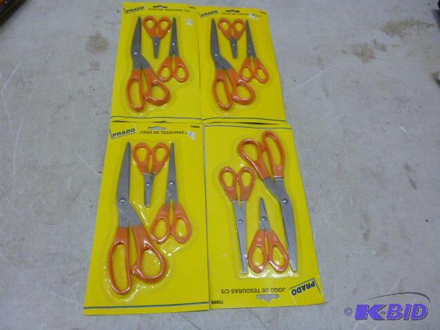 lot 125 image: Four Sets of Scissors...