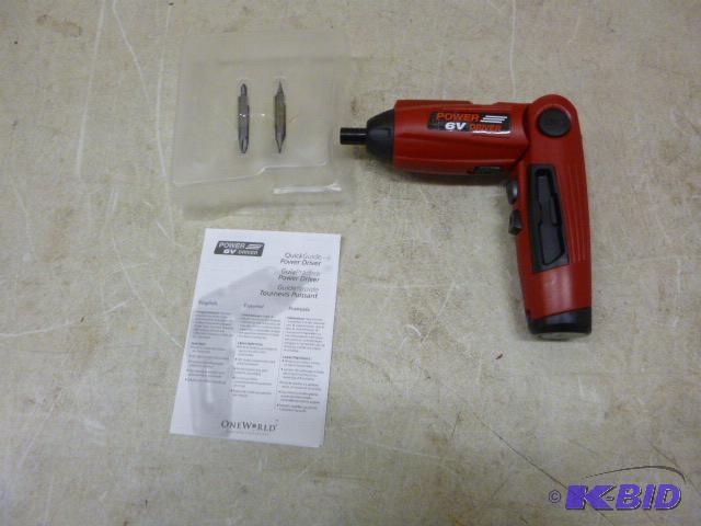 lot 130 image: 6 Volt Power Driver...