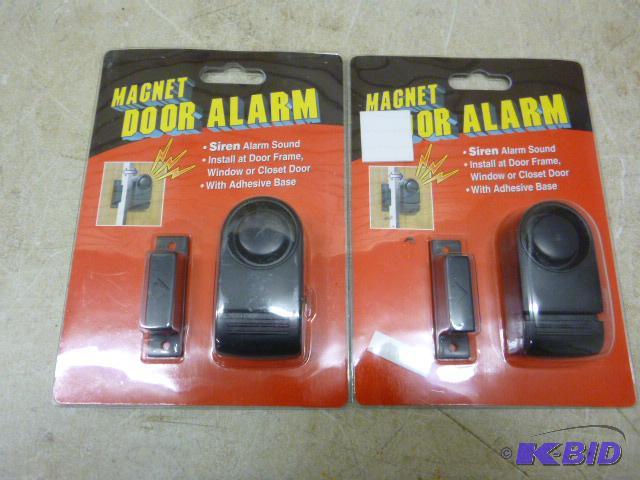 lot 134 image: Two Magnet Door Alarms...