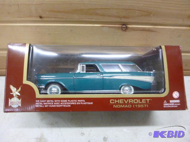 lot 19 image: 1957 Chevrolet Nomad Road Legends die cast ca...
