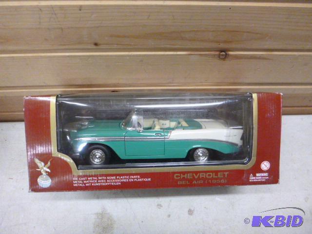lot 20 image: 1956 Chevrolet Bel Air Road Legends metal die...