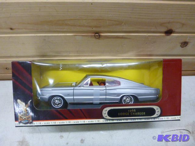 lot 27 image: 1966 Dodge Charger Road Signature metal die c...
