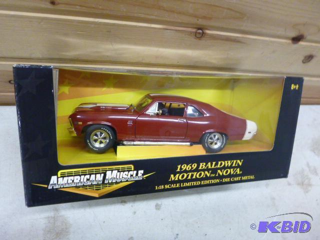 lot 4 image: 1969 Baldwin Motion-Nova Ertl American Muscle...