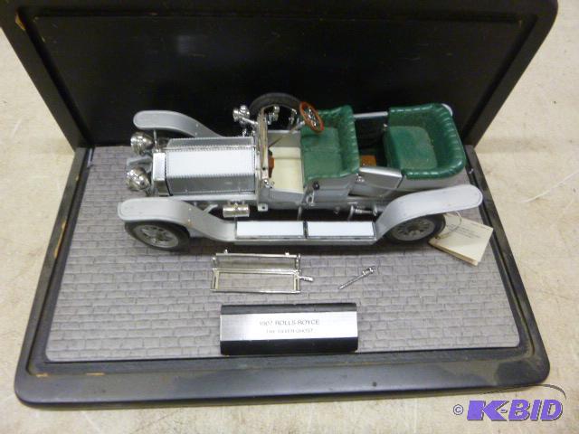 lot 42 image: 1907 Rolls Royce The Silver Ghost, 124 scale...