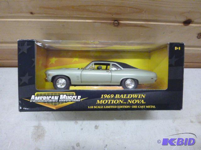 lot 5 image: 1969 Baldwin Motion-Nova Ertl American Muscle...