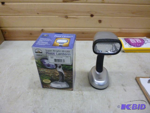 lot 50 image: Innovage Outdoor 20 Led Light Pivot head....