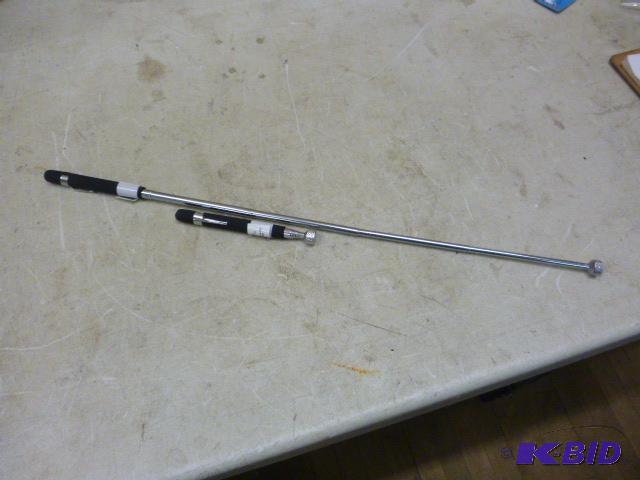 lot 66 image: Two Telescoping Magnetic Pickup Tools Expands...