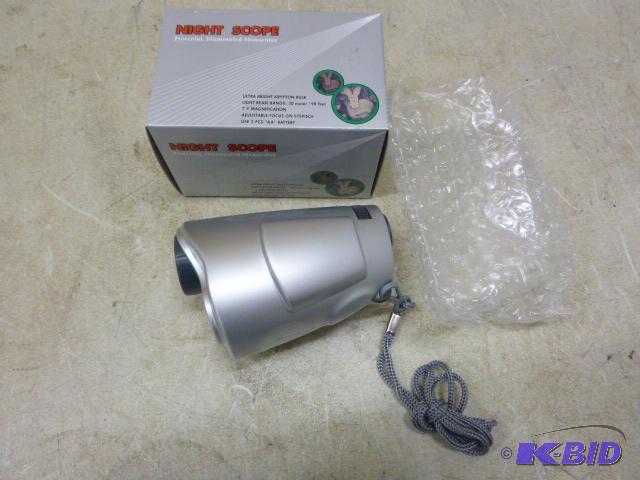 lot 70 image: Night Scope Bright Krypton bulb, 7X magnifica...