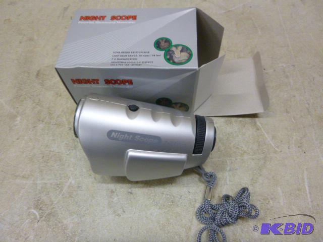 lot 71 image: Night Scope Bright Krypton bulb, 7X magnifica...