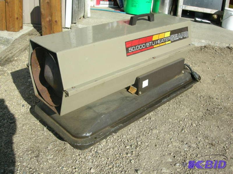 lot 49 image: Sears torpedo heater