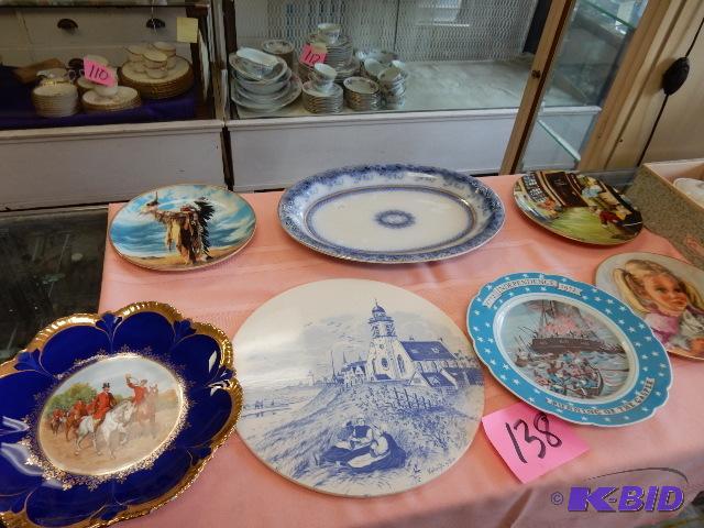 lot 138 image: Misc. Plates, DELFT Trivett