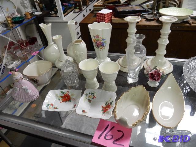lot 162 image: Misc. Vases.. Mostly Lennox