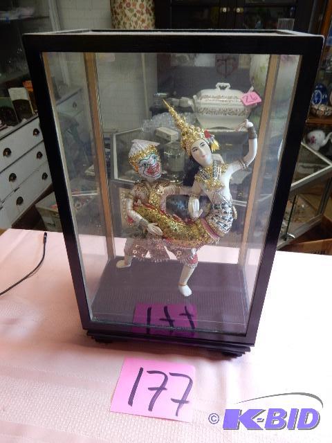 lot 177 image: Thai Mermaid and male Dancer