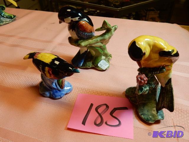 lot 185 image: STANGL 3 Birds