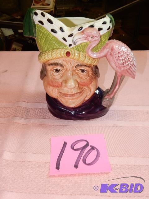 lot 190 image: Royal Doulton Character Jug, The Ugly Duchess, 6599