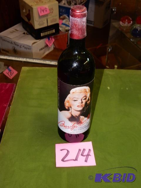lot 214 image: Marilyn MERLOT (Monroe) Napa Valley