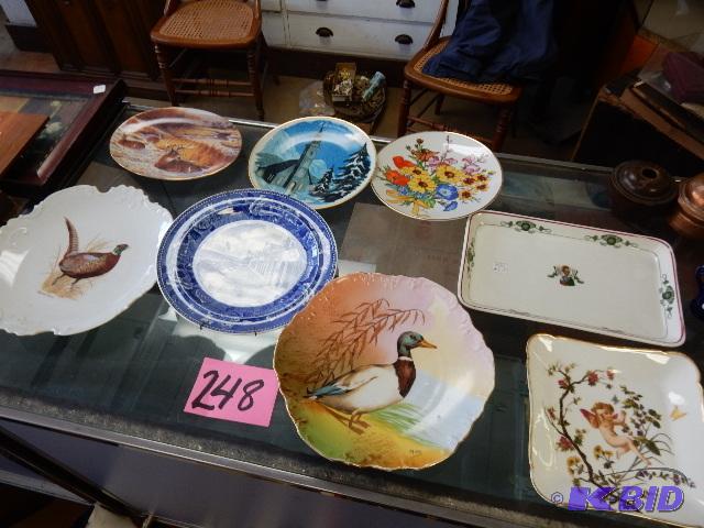 lot 248 image: Misc. Collector Plates