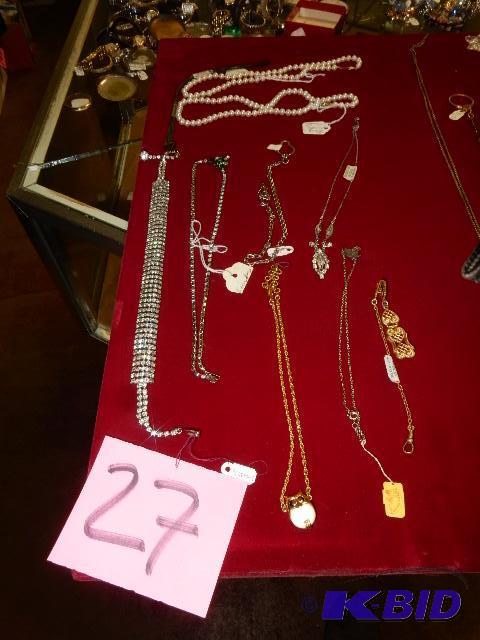 lot 27 image: Necklaces