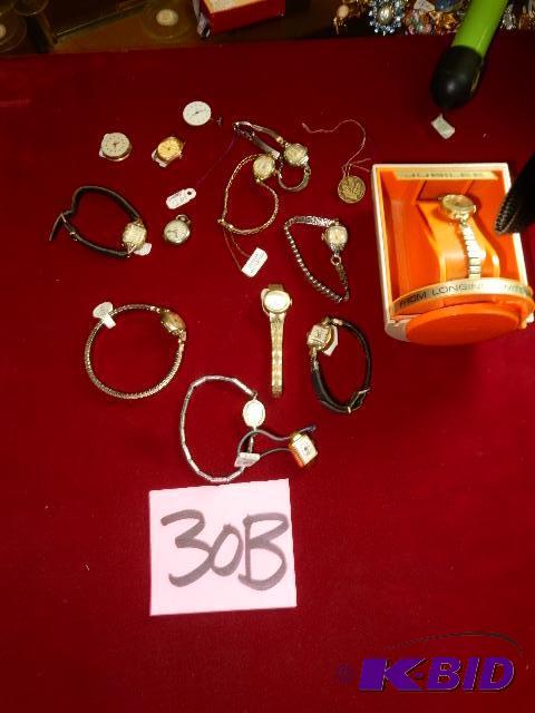 lot 30B image: Small womens watches. All untested