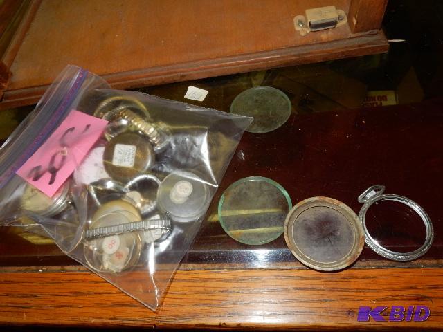 lot 30C image: Larger watches and watch pieces