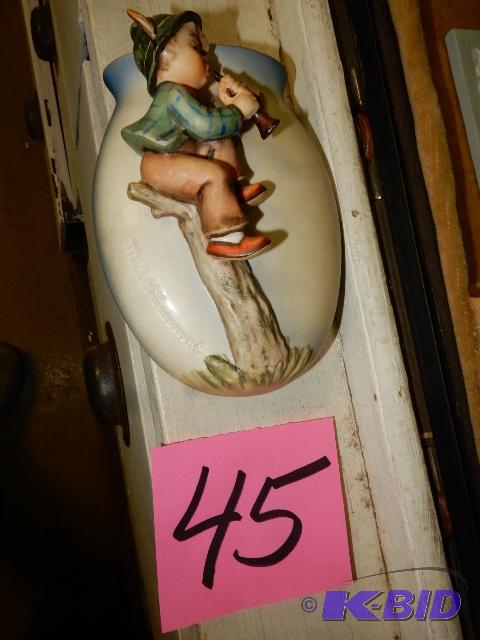 lot 45 image: Hummel Wall Pocket
