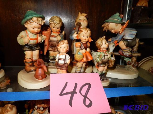 lot 48 image: Hummels as pictured