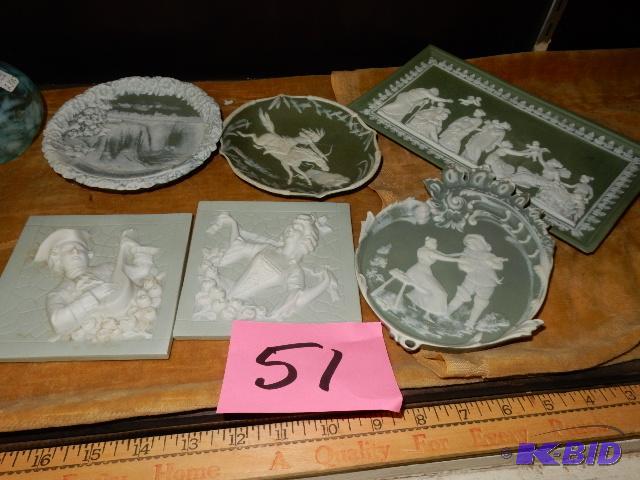lot 51 image: Jasperware Plates