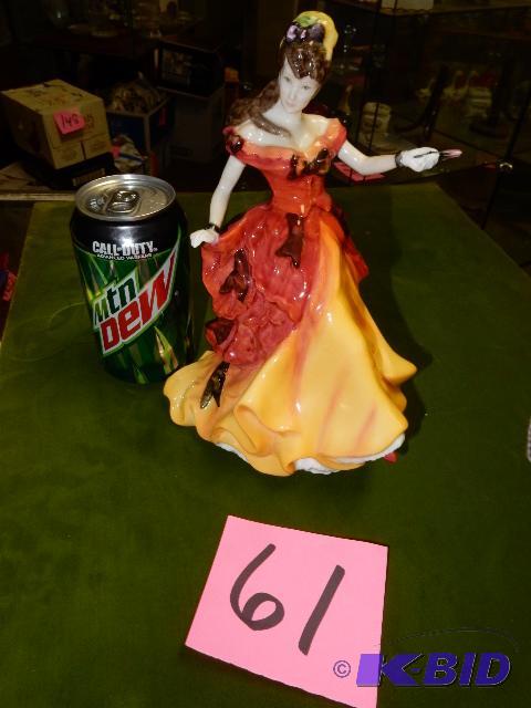 lot 61 image: Royal Doulton  BELLE