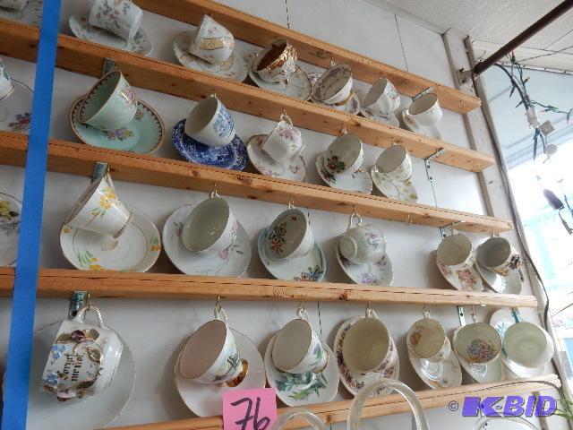 lot 76 image: Collector cups as pictured