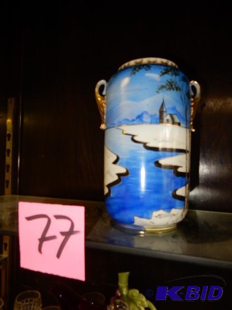 lot 77 image: Nippon Vase