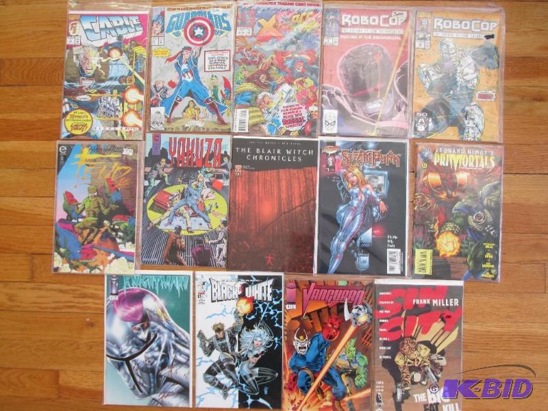 Lot of 14 assorted comic books, all in excell...