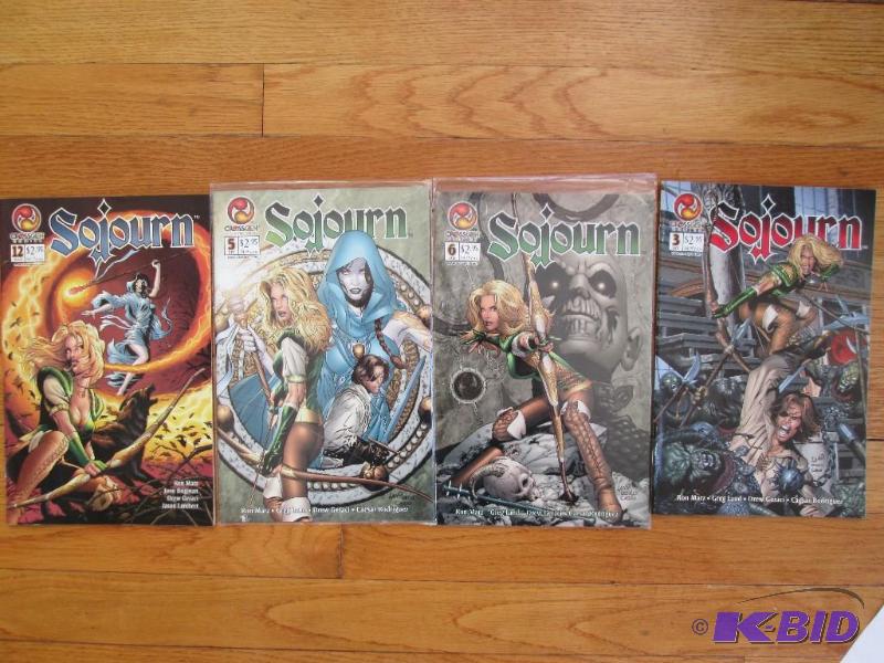 Lot of 4 Sojourn comic books in excellent con...