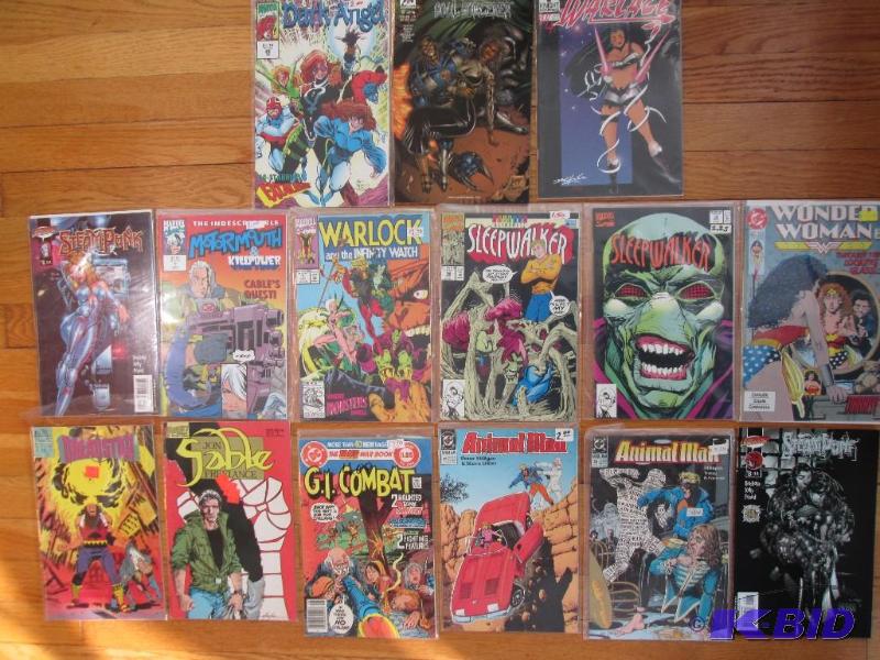 Lot of 15 assorted comic books including Dark...