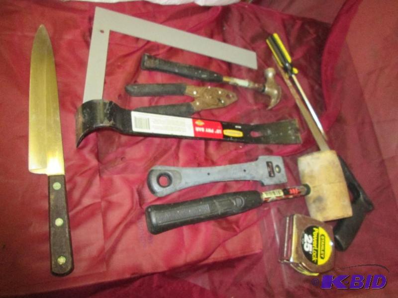Lot of assorted hand tools...