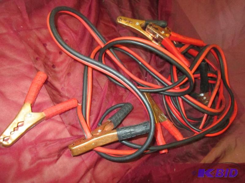 2 Pairs of jumper cables...