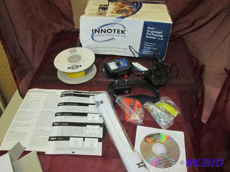 Innotek in ground pet fencing system, sold as...