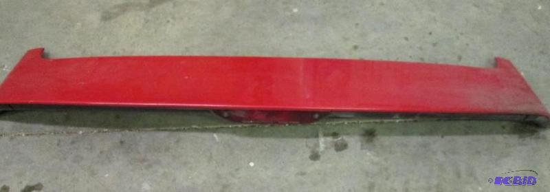 Metal spoiler with light...