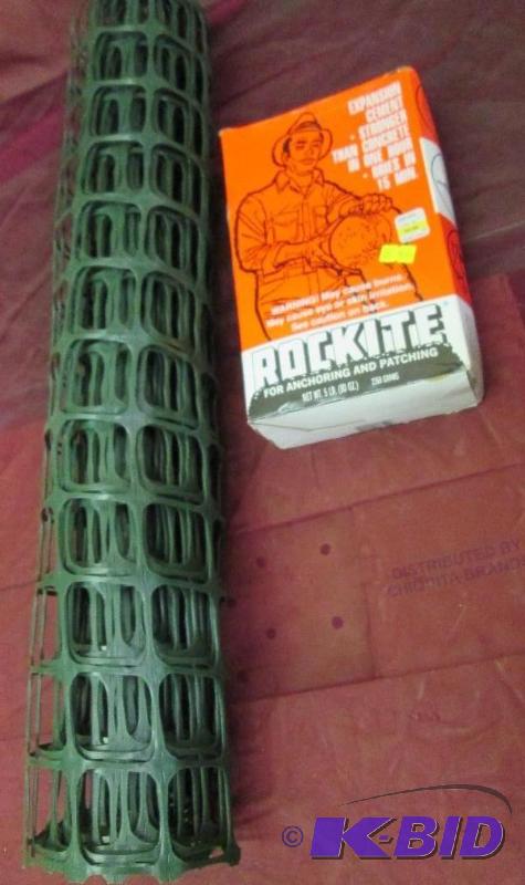 Rockite expansion cement for repair or anchor...
