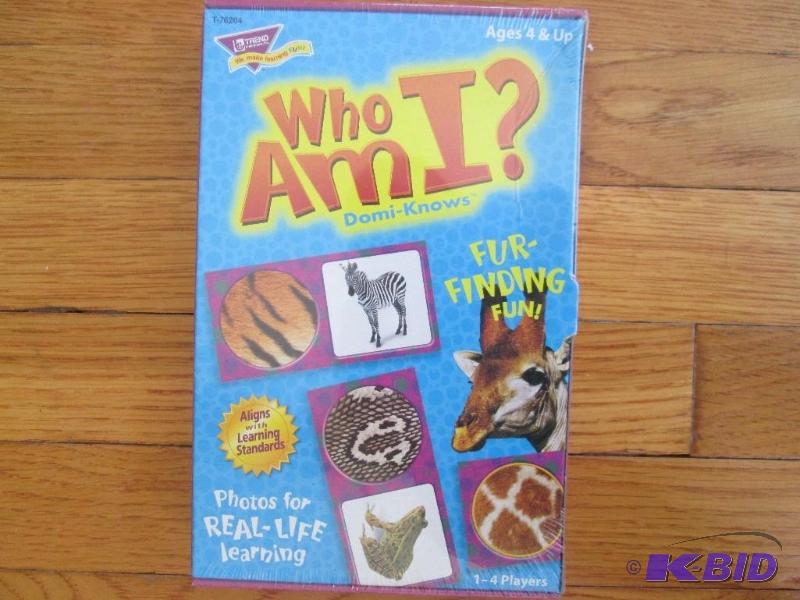 lot 32 image: Who am I learning game unopened...