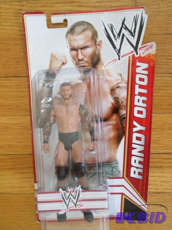 lot 33 image: W Randy Orton action figure...