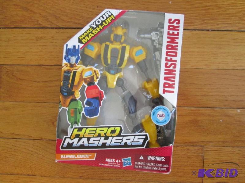 lot 34 image: Transformers Hero Mashers Bumblebee...