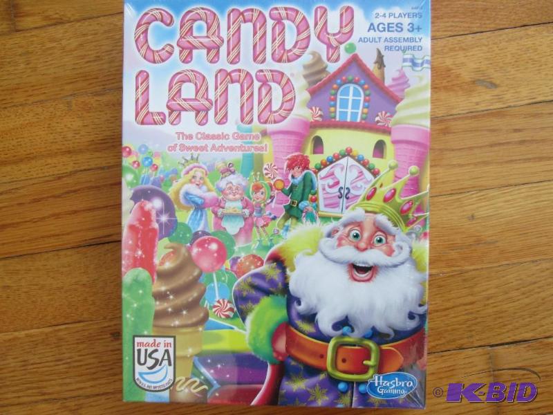 lot 44 image: Candyland shrinkwrapped game...