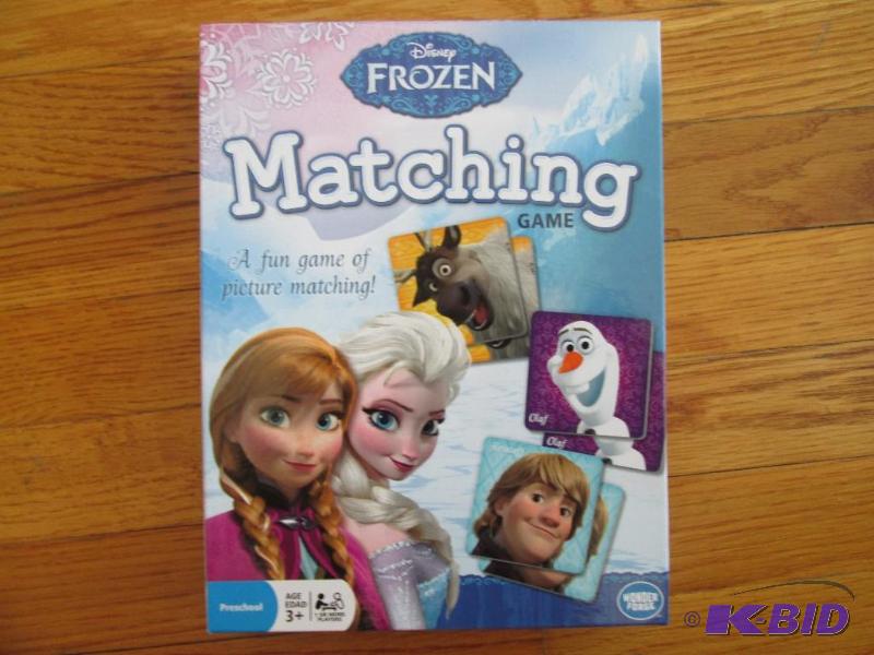 lot 52 image: Disney Frozen Matching Game...