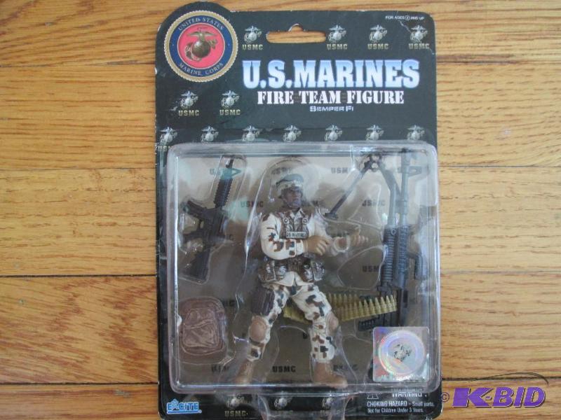 lot 53 image: US Marines Fire Team Figure...