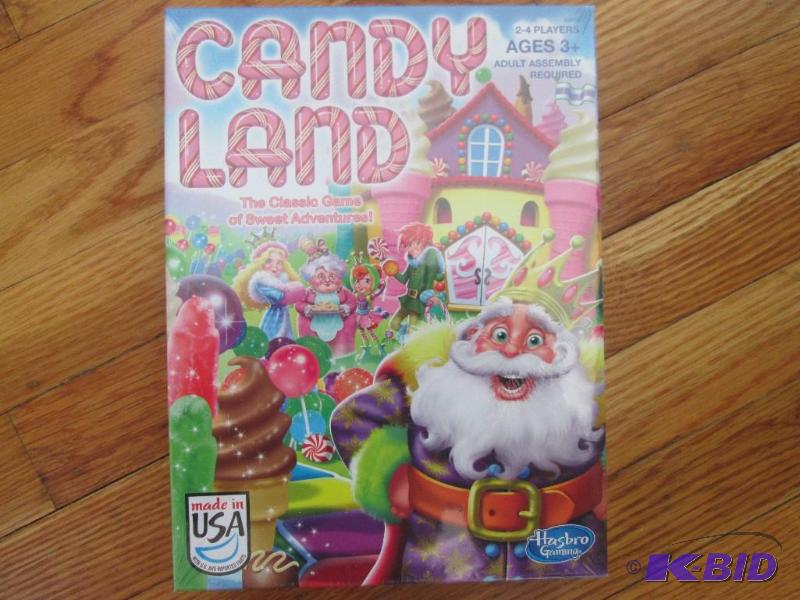 lot 58 image: Candy Land shrinkwrapped game...