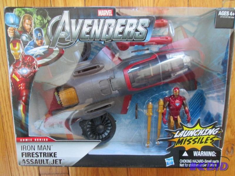 lot 60 image: Marvel Avengers Iron Man Firestrike Assault J...