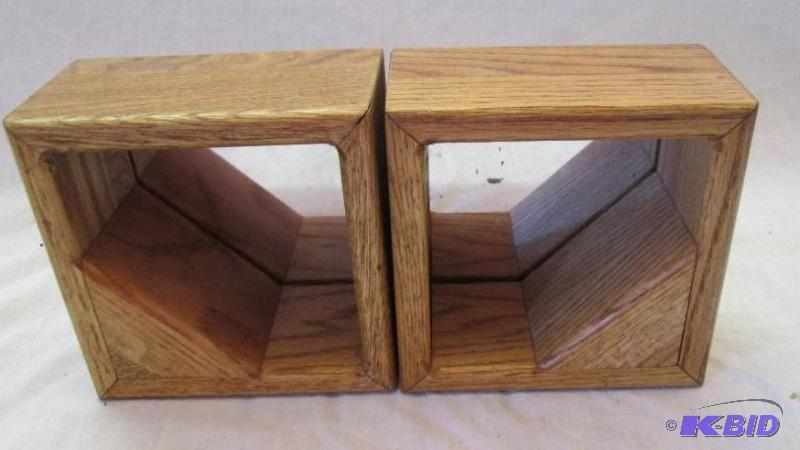wooden mirror shadow boxes set of 2...